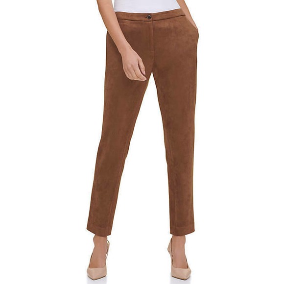 Tommy Hilfiger Pants - Tommy Hilfiger Women's Faux Suede Skinny Leg Pants - Size 14